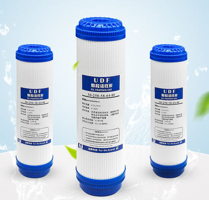 qualidade Water Purifier Price GAC Water Filter Activated Carbon Filter Cartridge Good 10 Inch UDF Water Filter fábrica